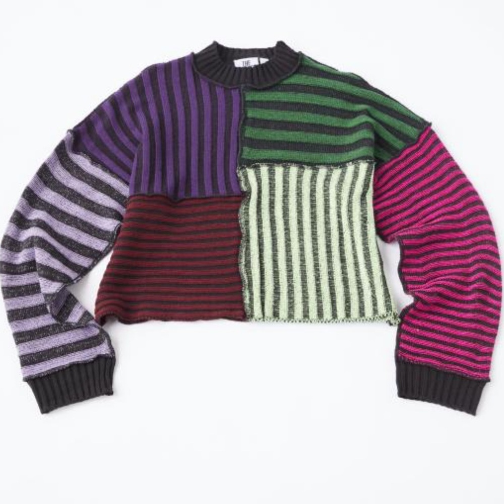 The Ragged Priest Patchwork Sweater
